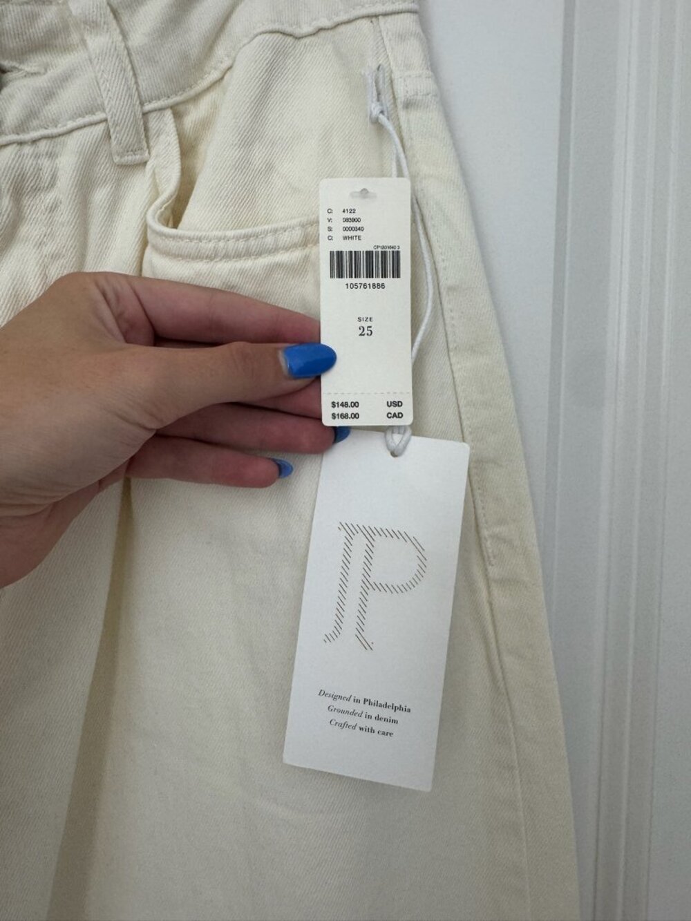 Pilcro Scandi Mid-Rise Wide Leg Jeans - Picture 5 of 5